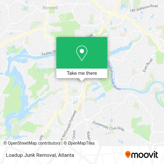 Loadup Junk Removal map