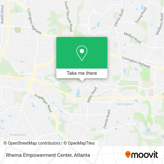 Rhema Empowerment Center map