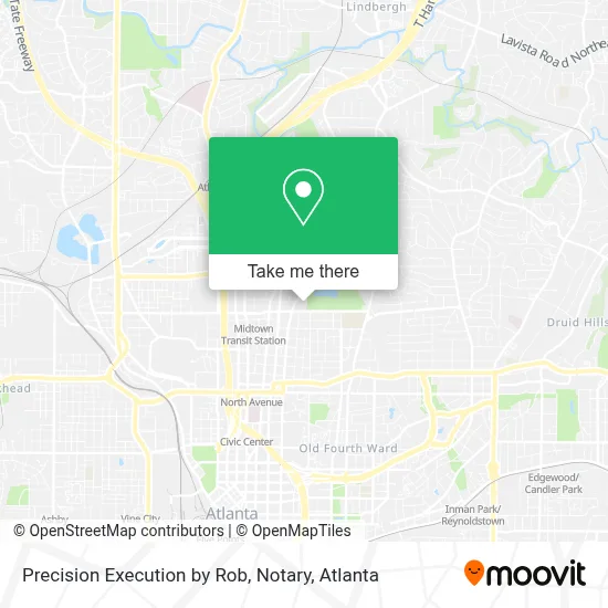 Precision Execution by Rob, Notary map
