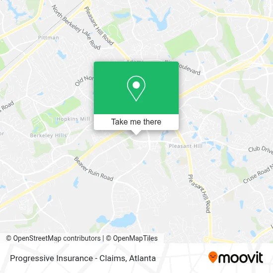 Progressive Insurance - Claims map