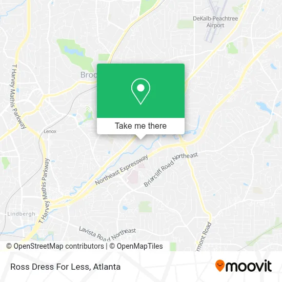 Ross Dress For Less map