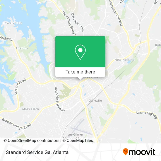 Standard Service Ga map