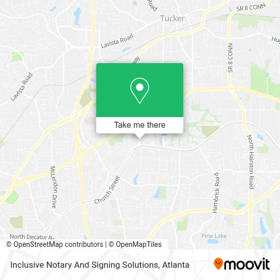 Inclusive Notary And Signing Solutions map