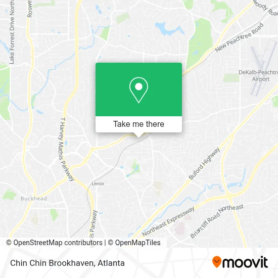 Chin Chin Brookhaven map
