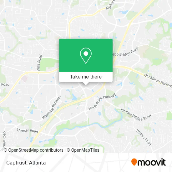 Captrust map