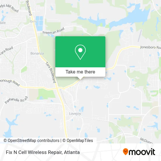 Fix N Cell Wireless Repair map