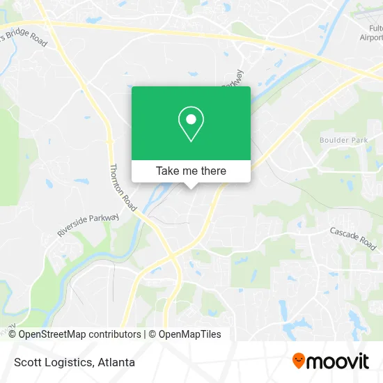 Scott Logistics map