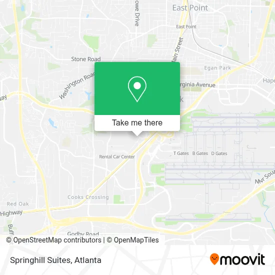 Springhill Suites map