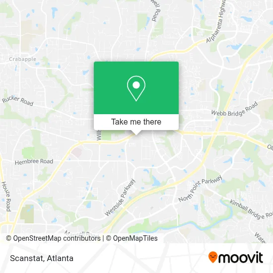 Scanstat map