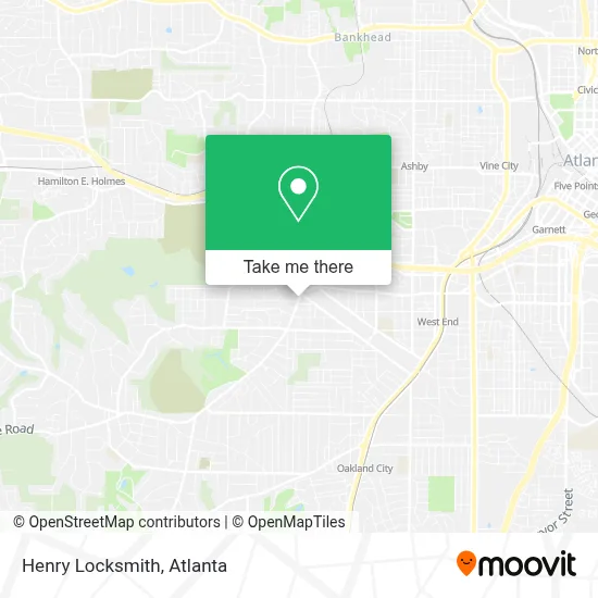 Henry Locksmith map