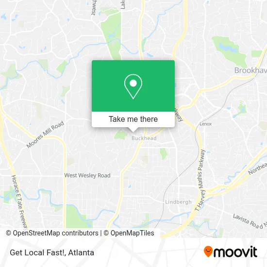 Get Local Fast! map