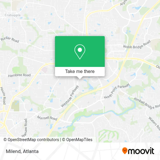 Milend map