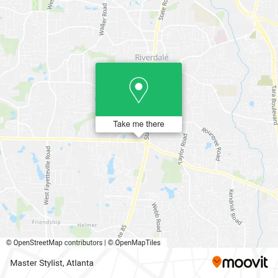 Master Stylist map