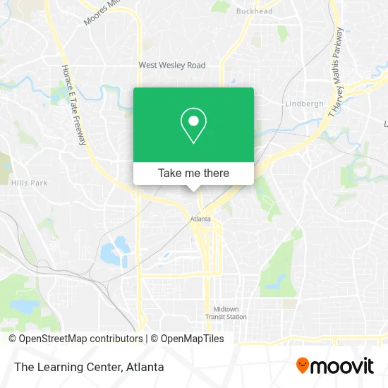 The Learning Center map