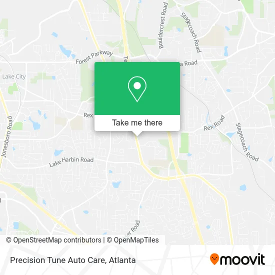 Precision Tune Auto Care map