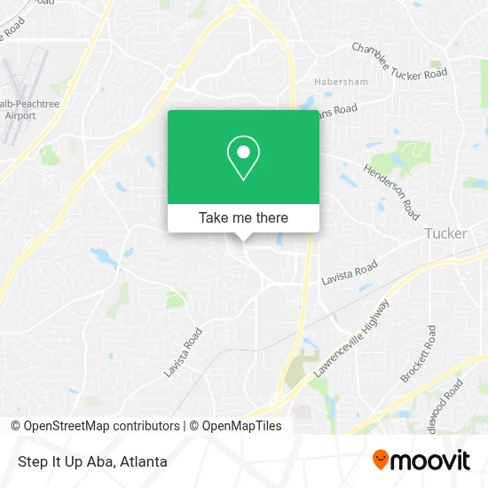 Step It Up Aba map