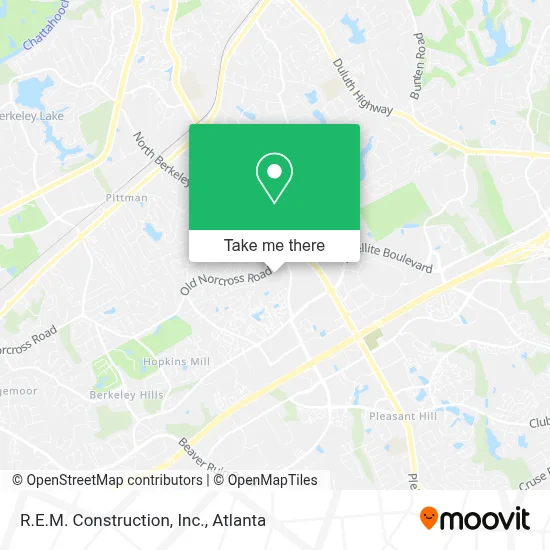 R.E.M. Construction, Inc. map
