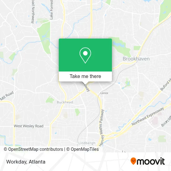 Workday map