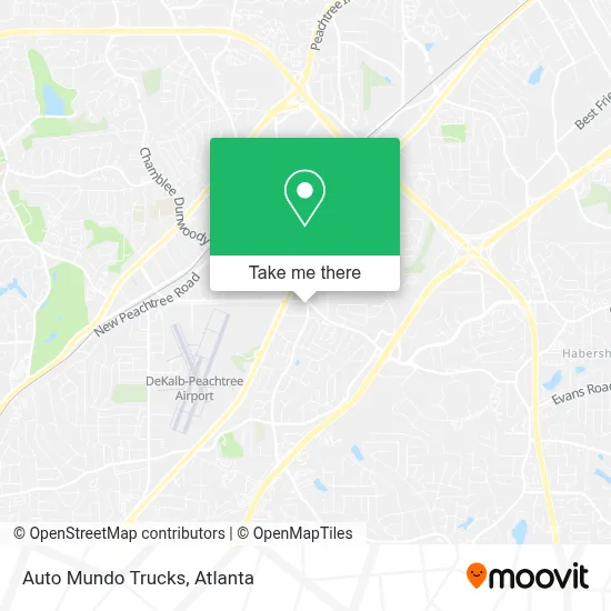Auto Mundo Trucks map