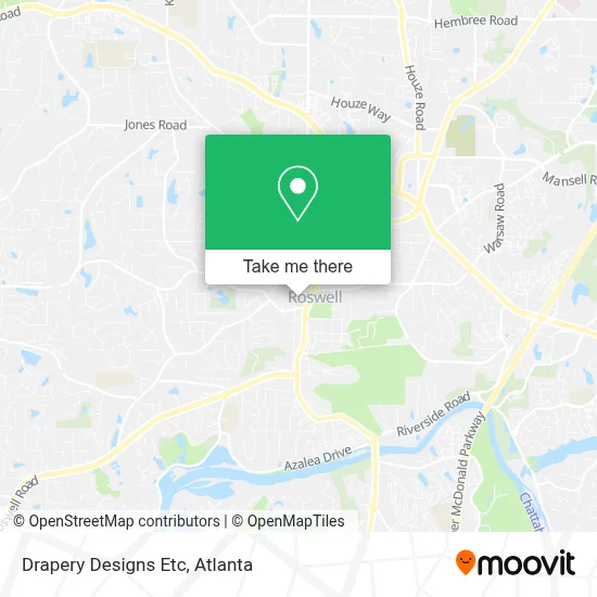 Drapery Designs Etc map