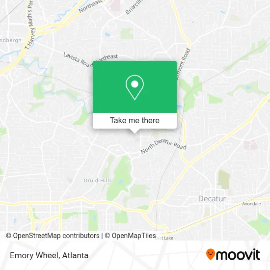 Emory Wheel map