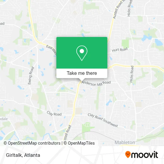 Girltalk map