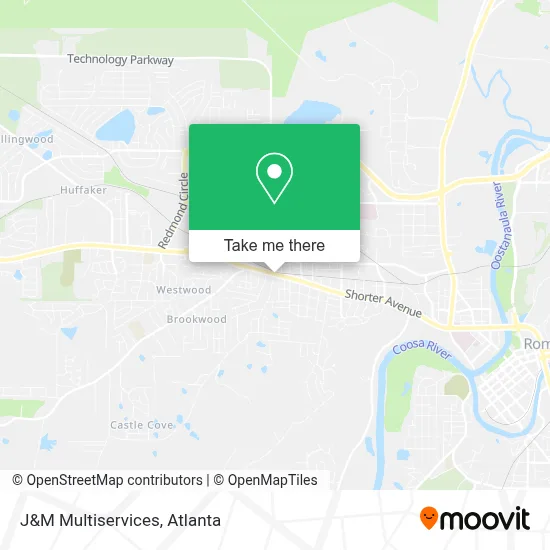 J&M Multiservices map