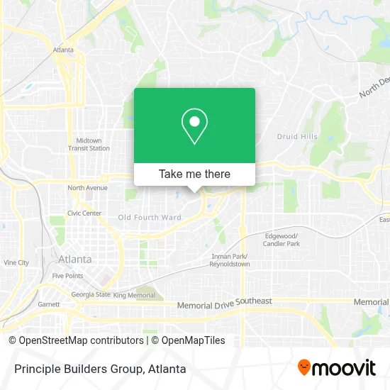 Principle Builders Group map