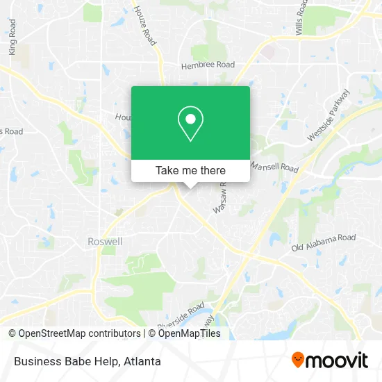 Business Babe Help map
