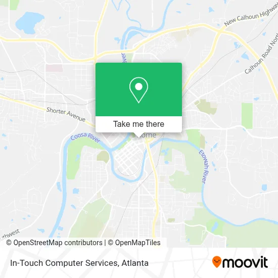 In-Touch Computer Services map