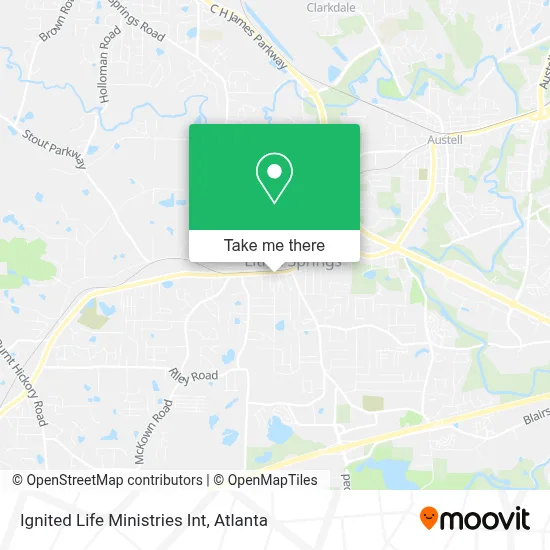 Ignited Life Ministries Int map