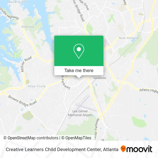 Creative Learners Child Development Center map