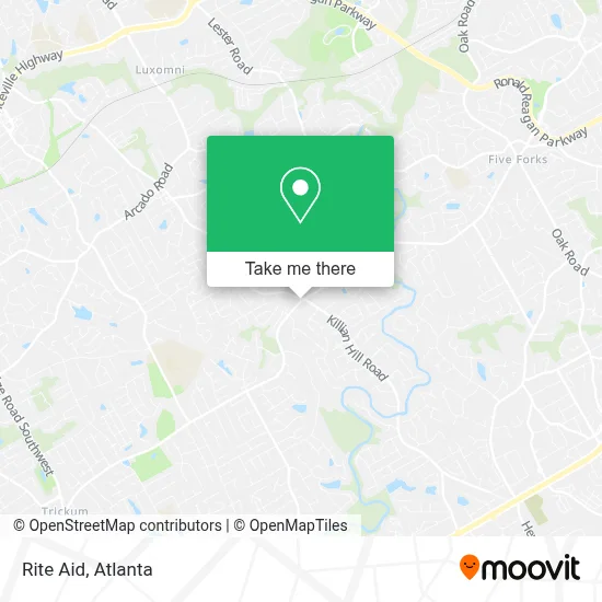 Rite Aid map