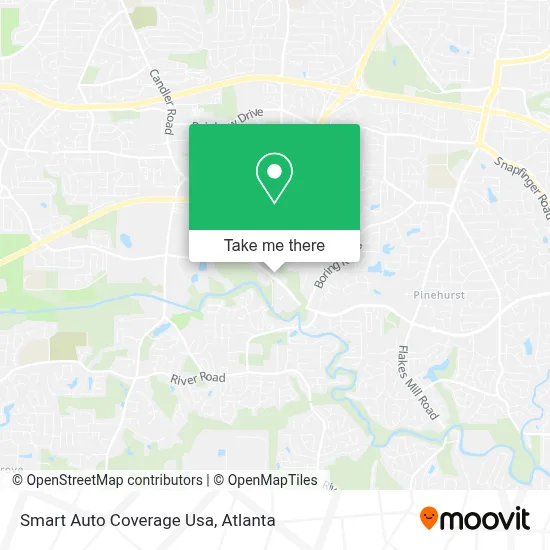 Smart Auto Coverage Usa map