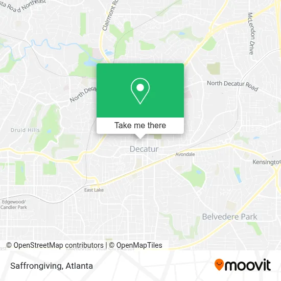 Saffrongiving map