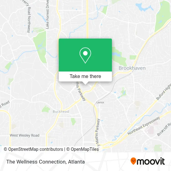 The Wellness Connection map