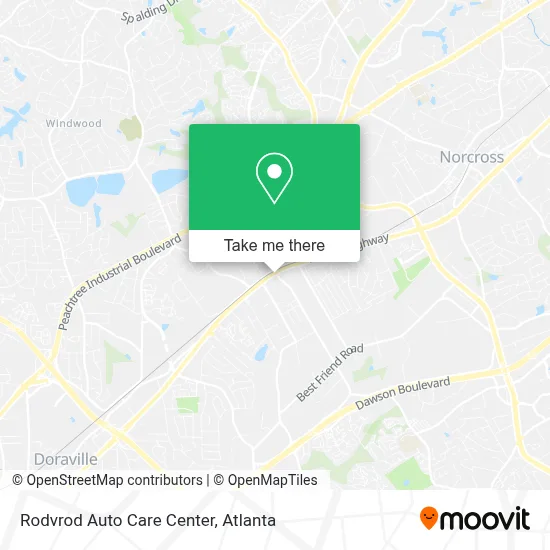 Rodvrod Auto Care Center map
