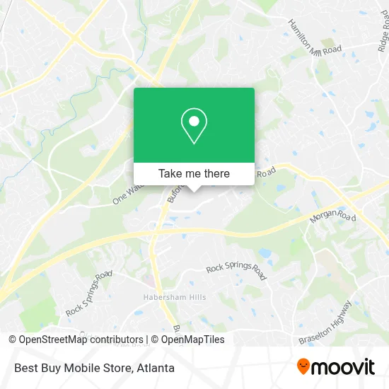 Best Buy Mobile Store map