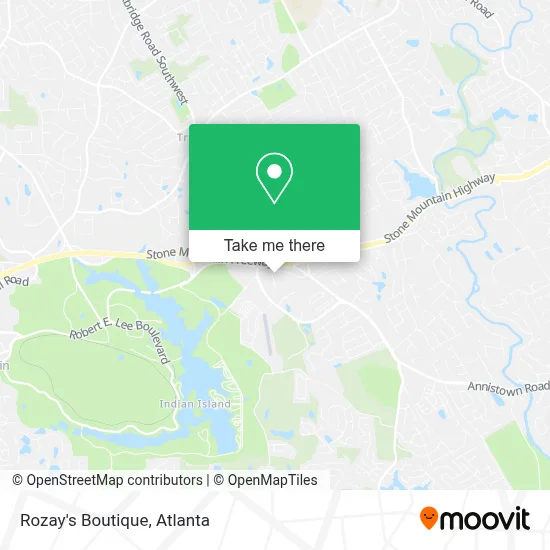 Rozay's Boutique map