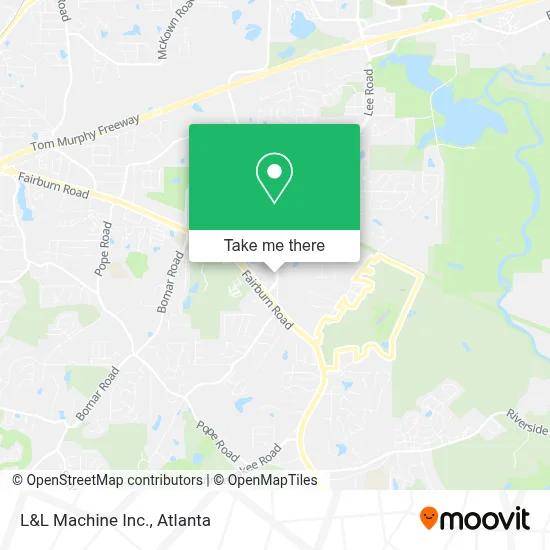 L&L Machine Inc. map