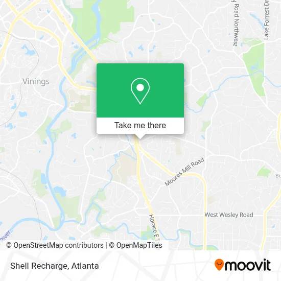 Shell Recharge map