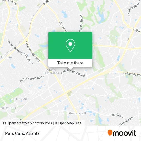 Pars Cars map