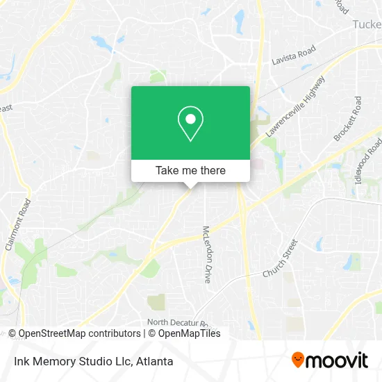 Ink Memory Studio Llc map