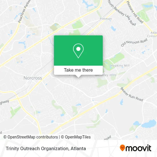 Trinity Outreach Organization map