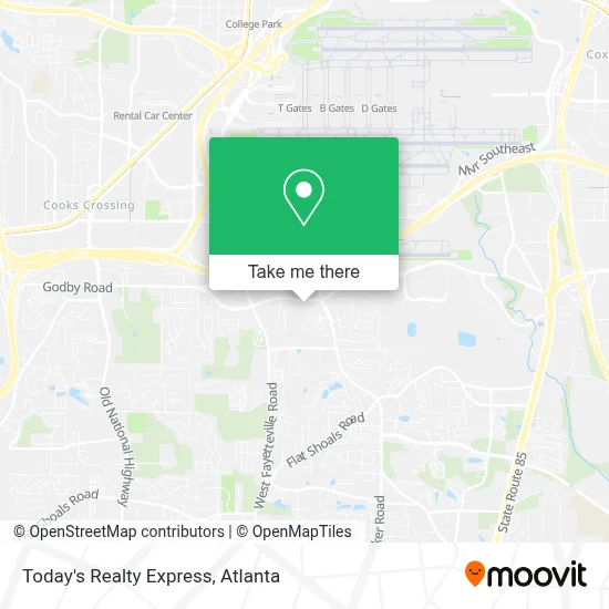 Today's Realty Express map
