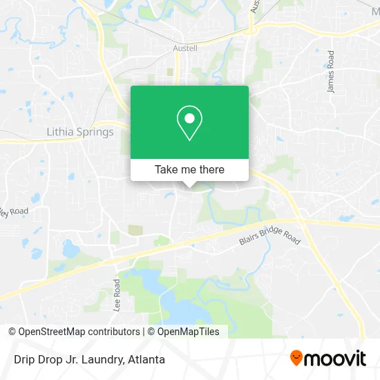 Drip Drop Jr. Laundry map