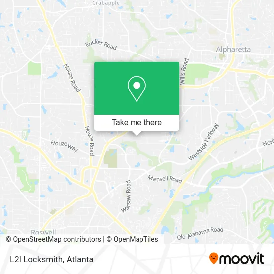 L2l Locksmith map