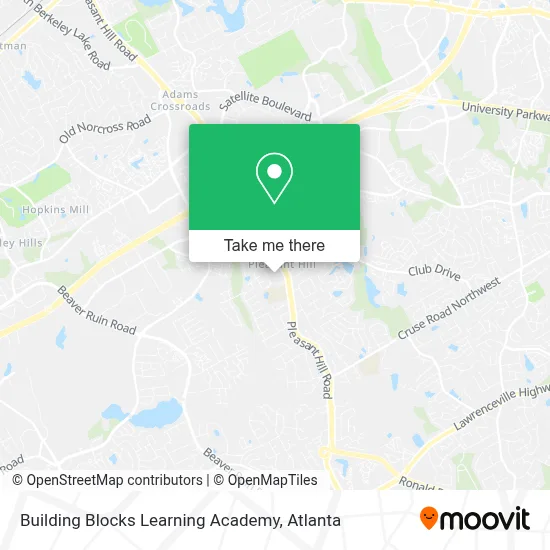 Building Blocks Learning Academy map