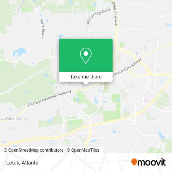 Letak map