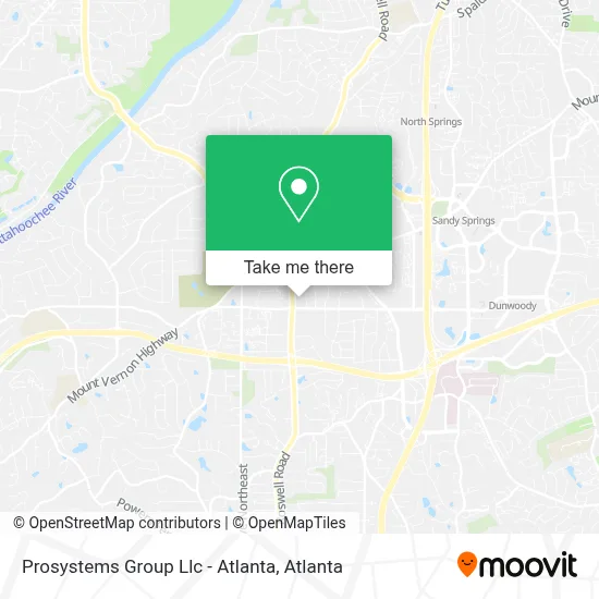 Prosystems Group Llc - Atlanta map